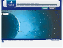 Tablet Screenshot of ciacu.com.ar